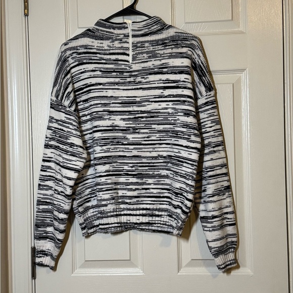 Nine West Monochrome Patterned Sweatshirt - Picture 5 of 9